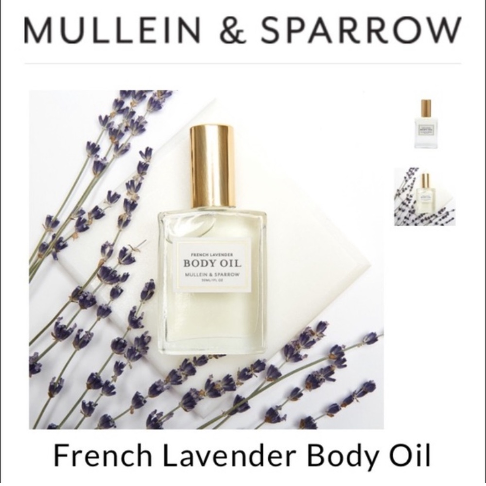 Mullein & Sparrow French Lavender Body Oil